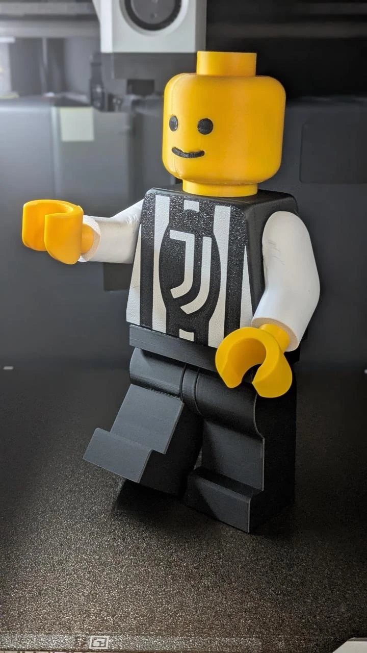 Figurinha gigante estilo tijolos - Coleção Juventus (20 cm) – photo 3